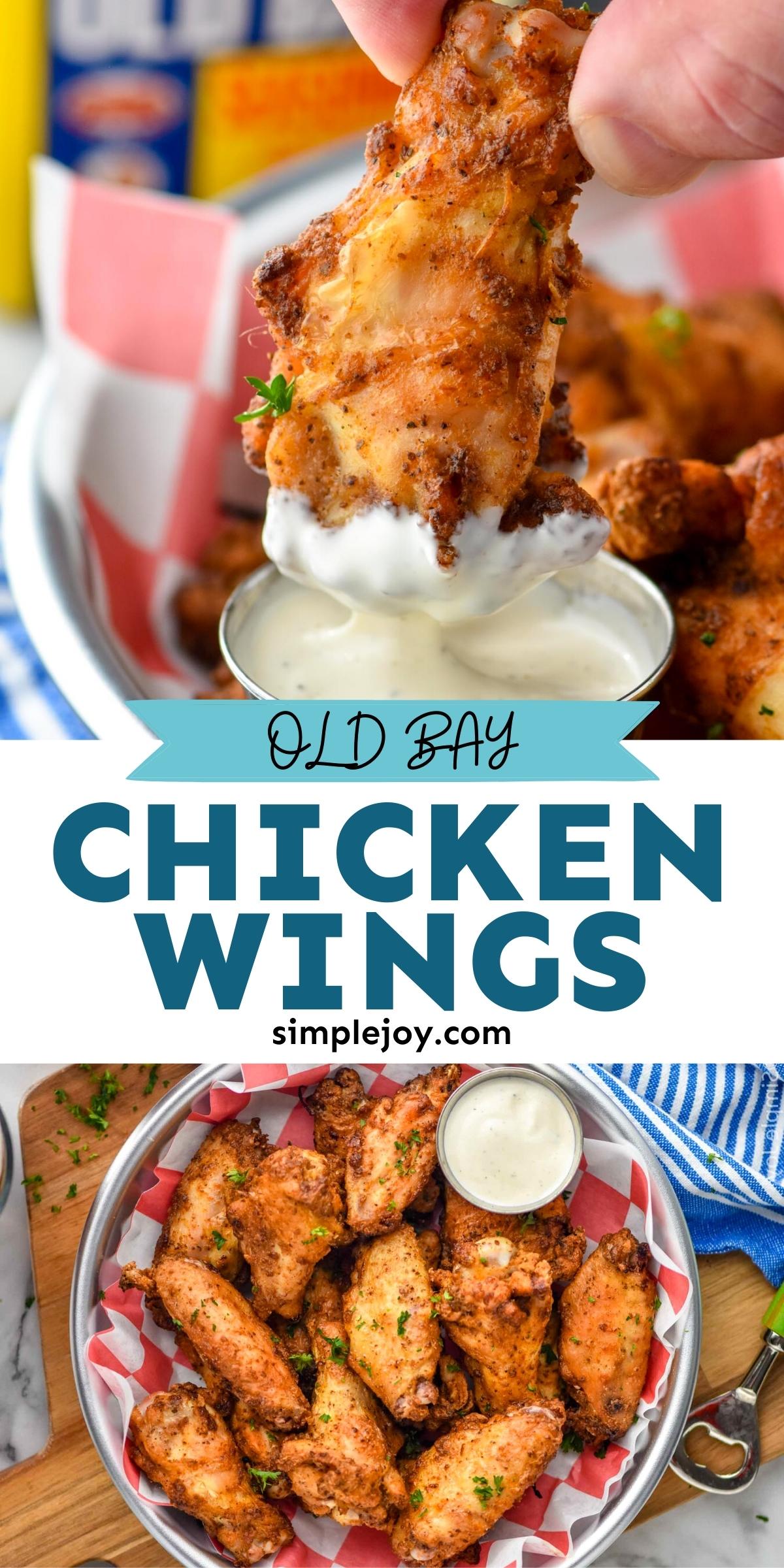 Old Bay Chicken Wings Simple Joy