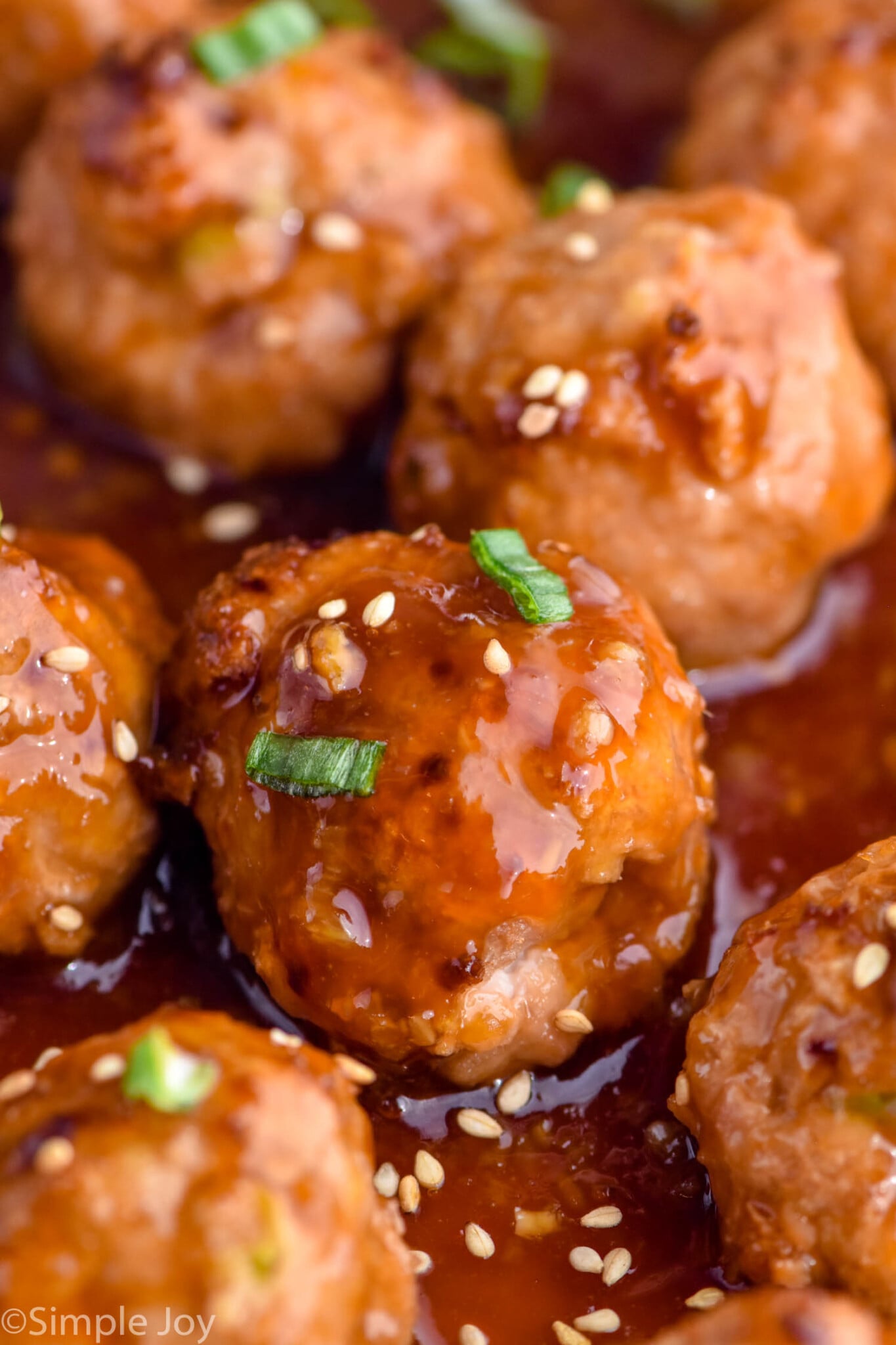 Teriyaki Meatballs Simple Joy