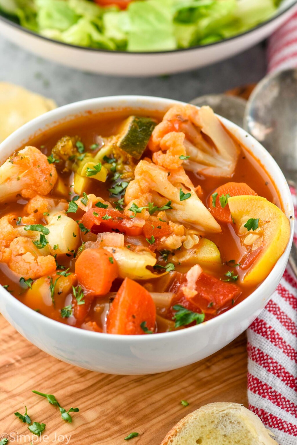 Vegetable Soup Simple Joy