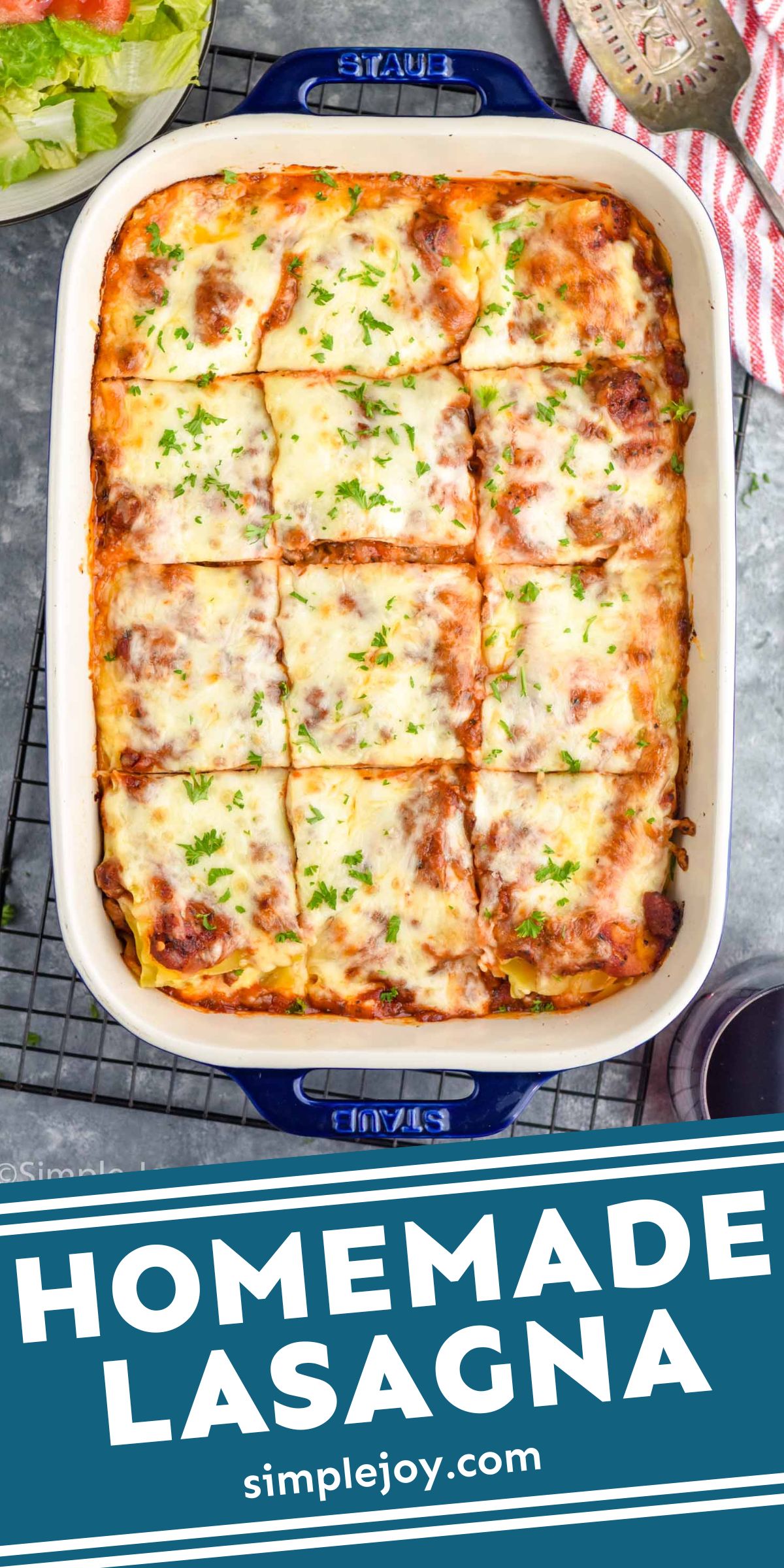 Homemade Lasagna Simple Joy