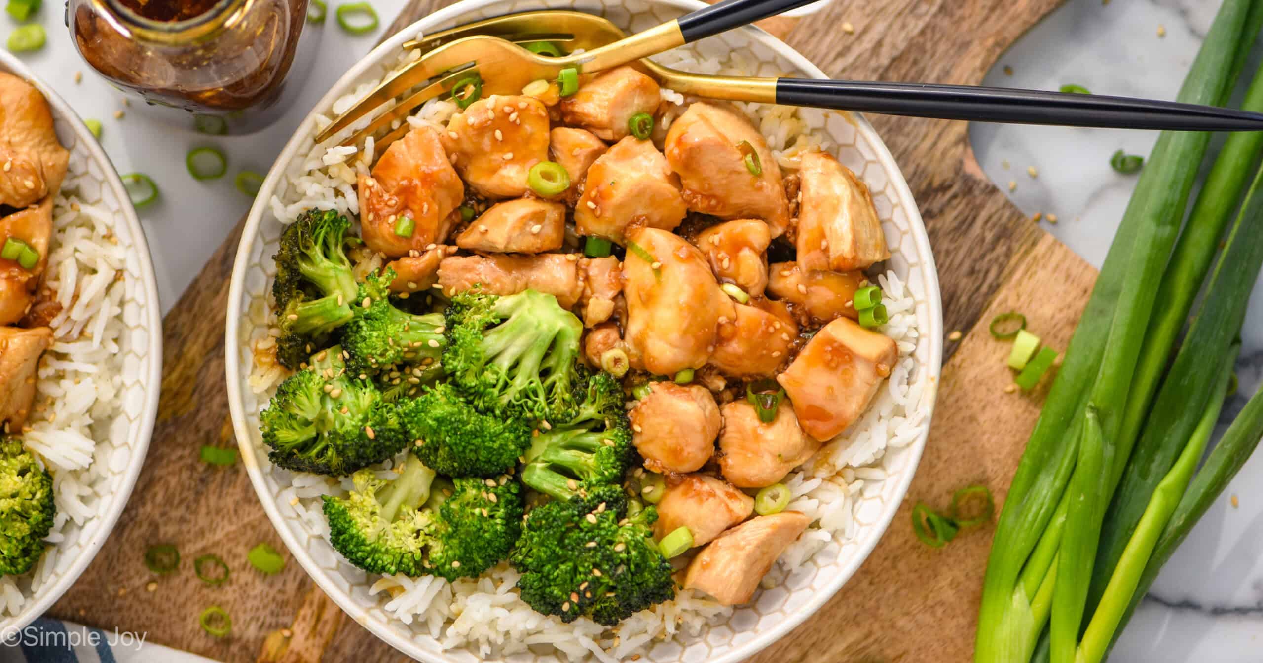 Easy Teriyaki Chicken Bowl - Simple Joy