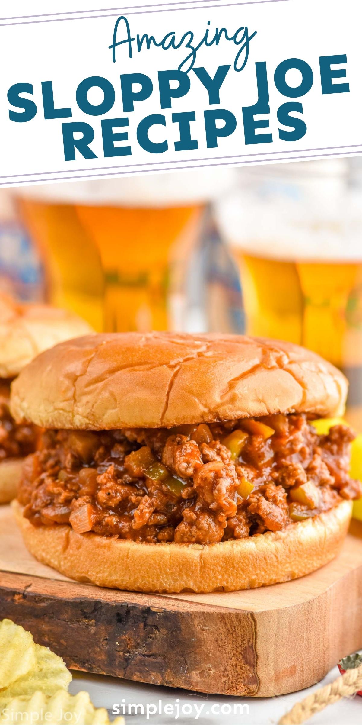 Homemade Sloppy Joes Simple Joy