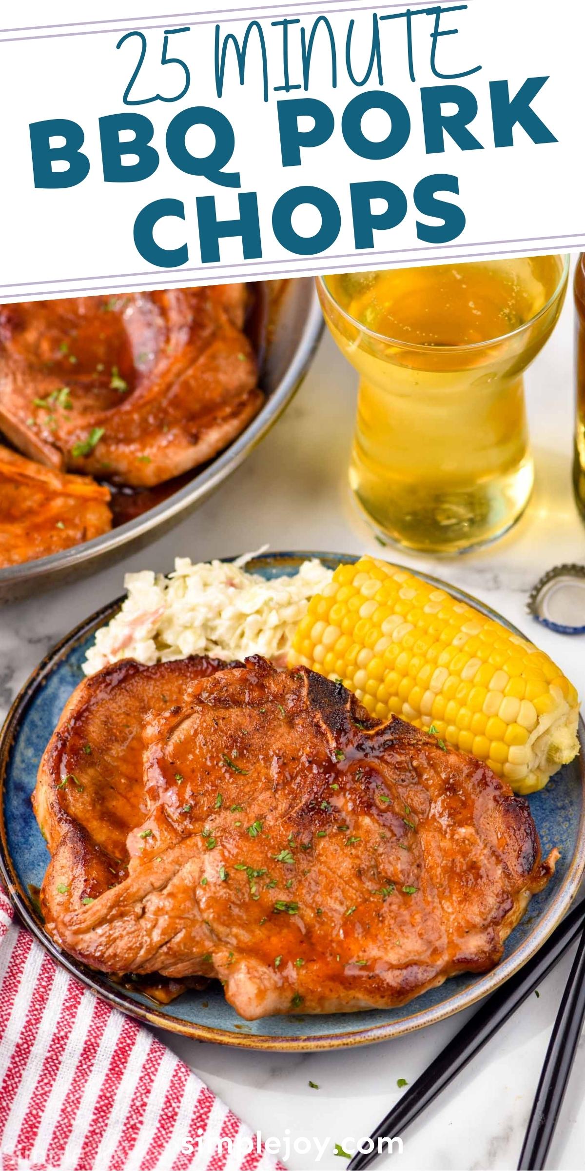 BBQ Pork Chops Simple Joy