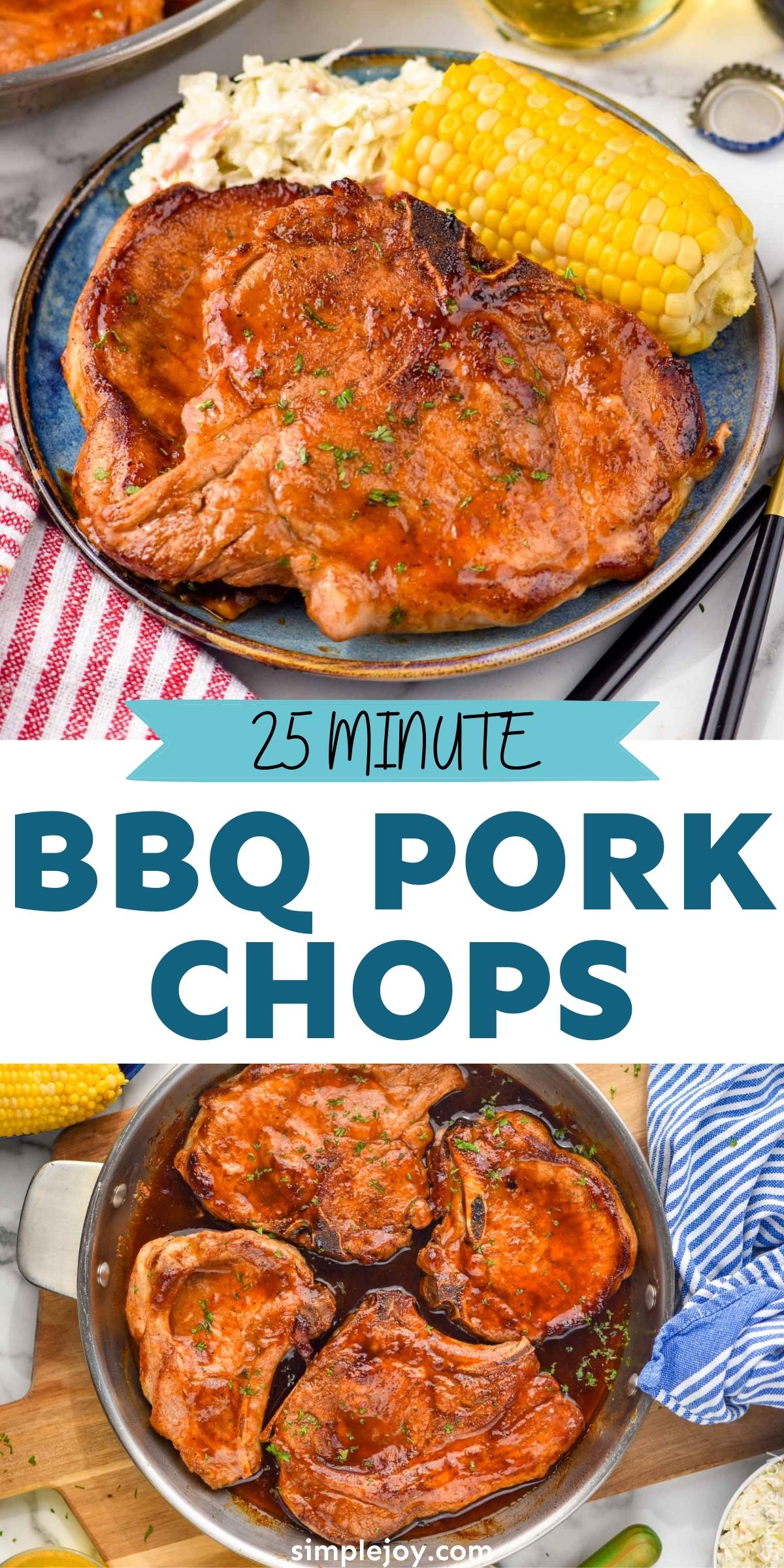 BBQ Pork Chops - Simple Joy