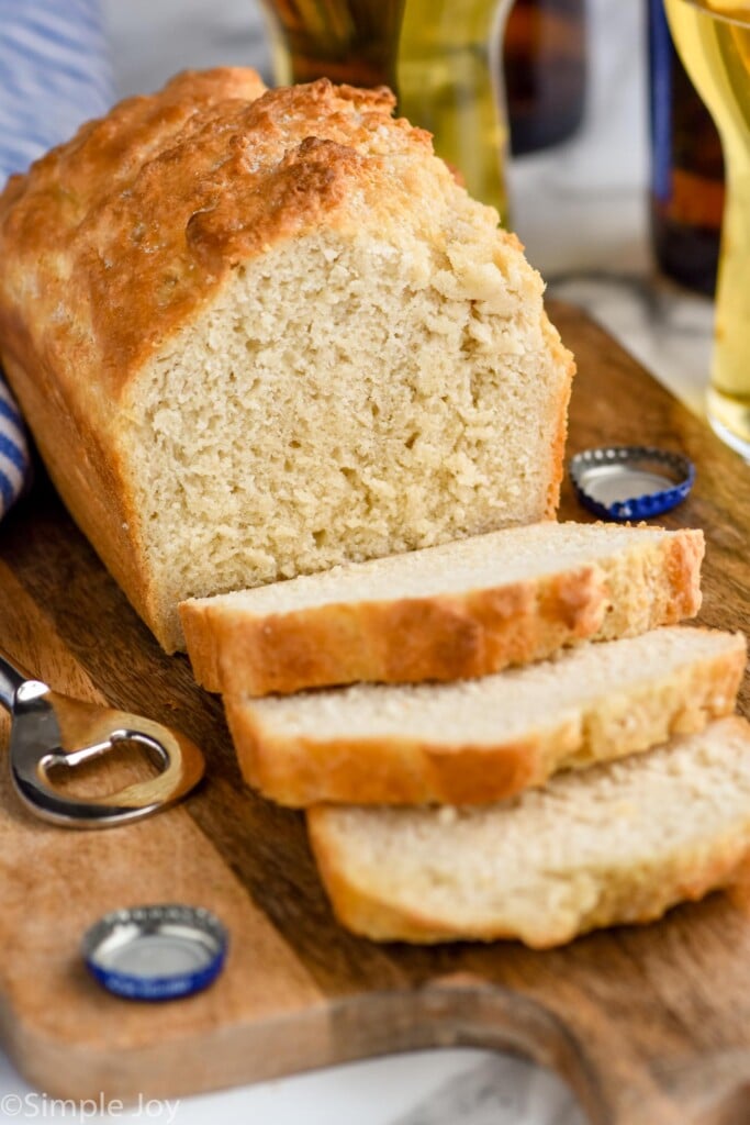 Three Ingredient Beer Bread Recipe Simple Joy