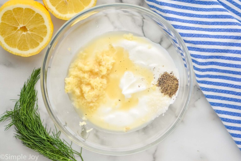 Yogurt Sauce Simple Joy