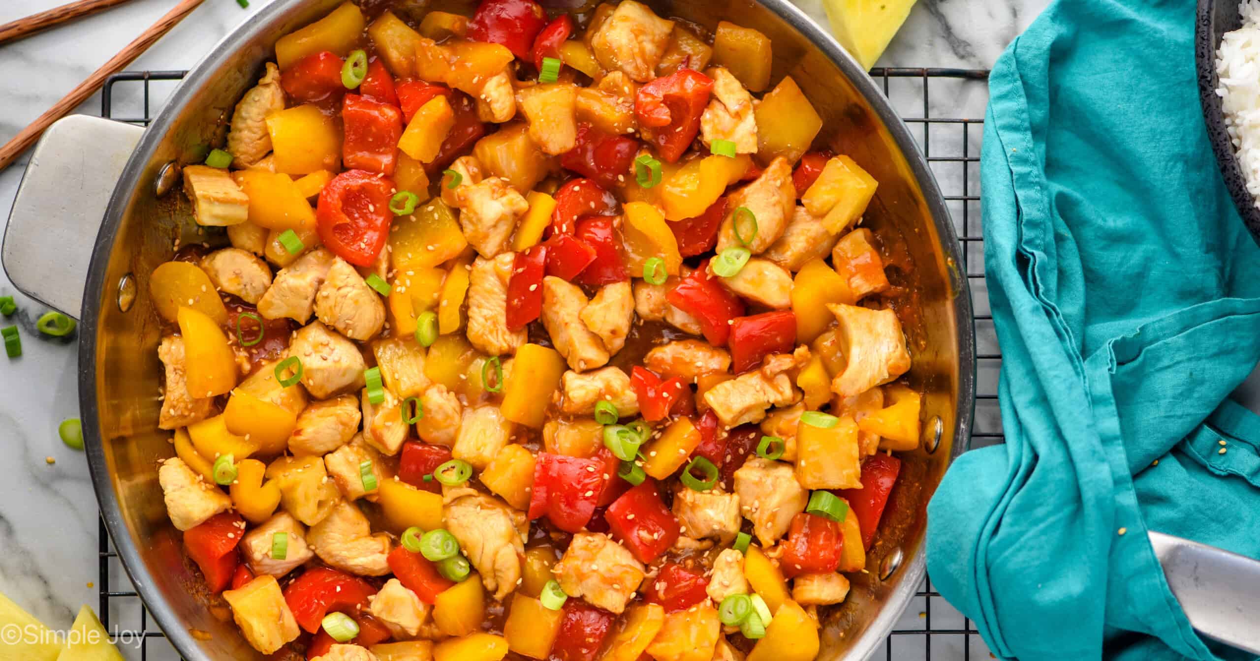 Pineapple Chicken - Simple Joy