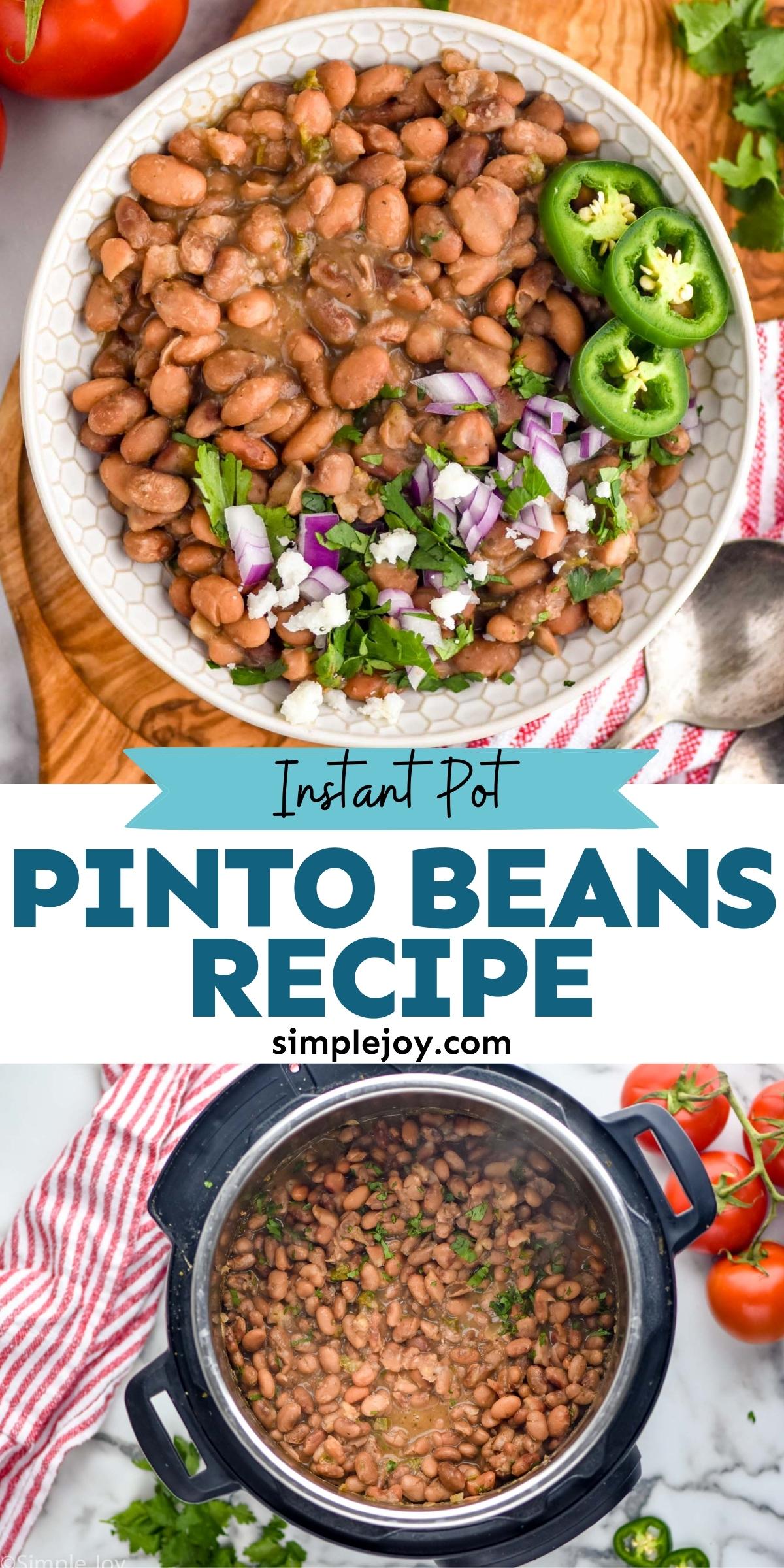 Instant Pot Pinto Beans Simple Joy