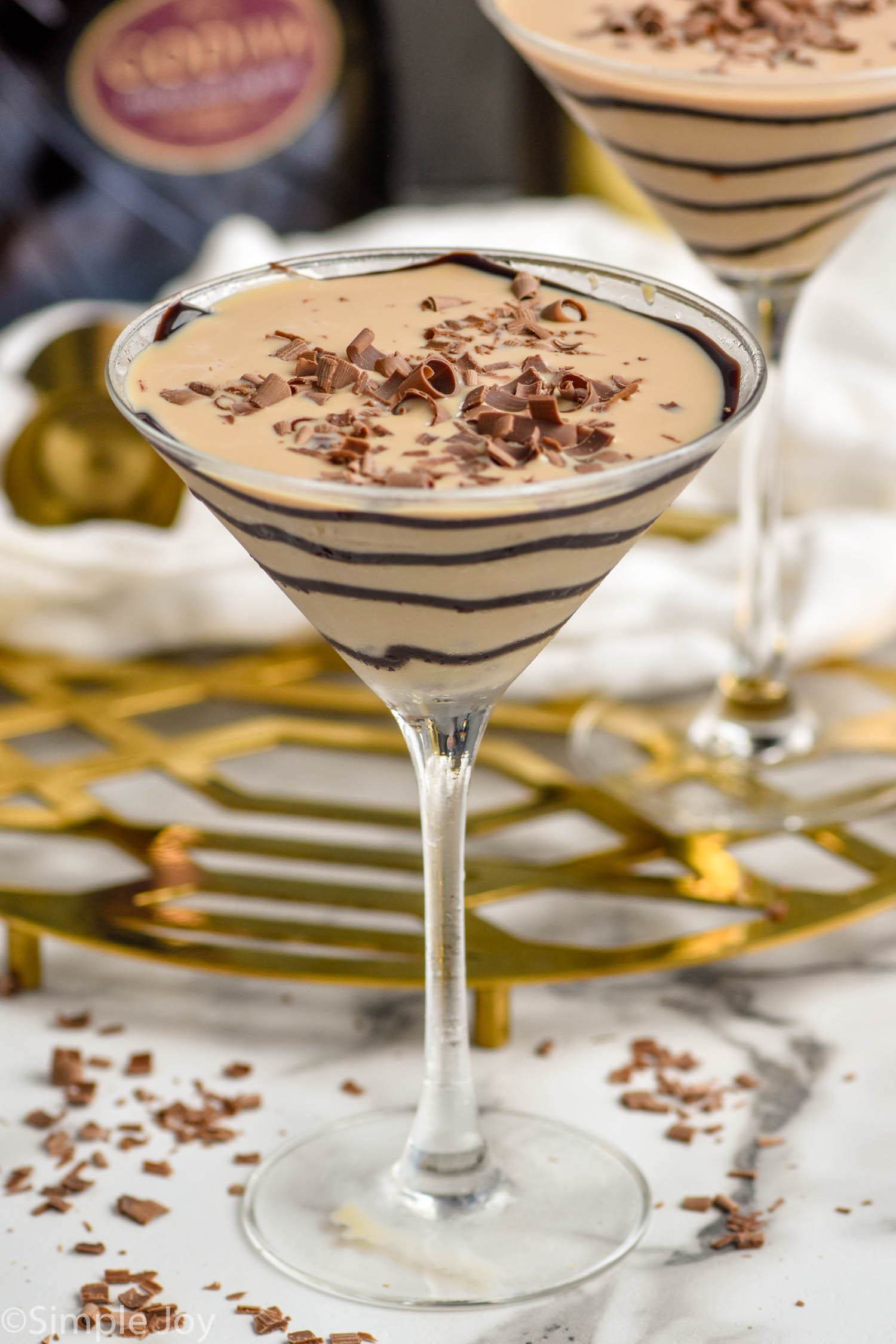 Baileys Chocolate Martini - The Wanderlust Kitchen