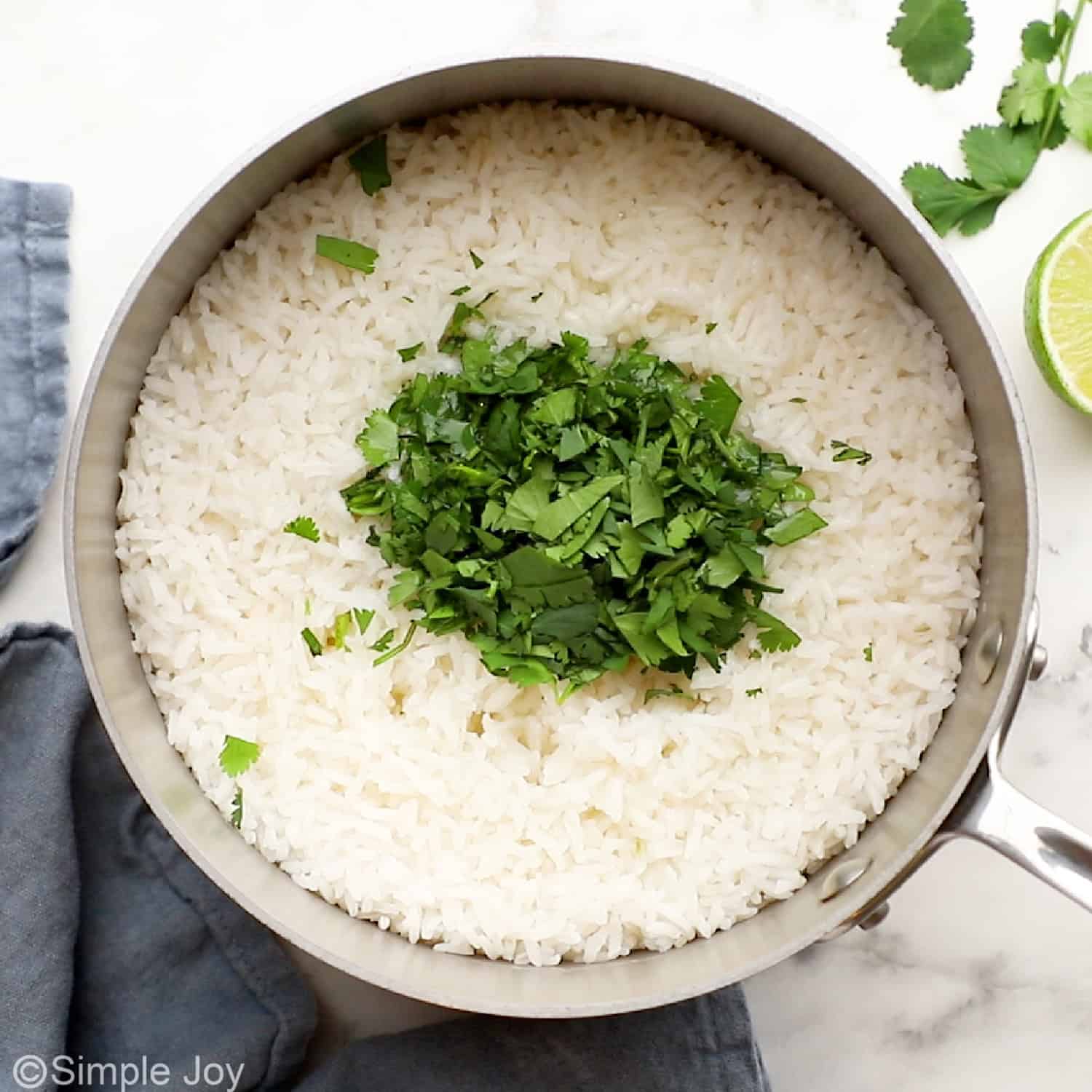Cilantro Lime Rice - Simple Joy