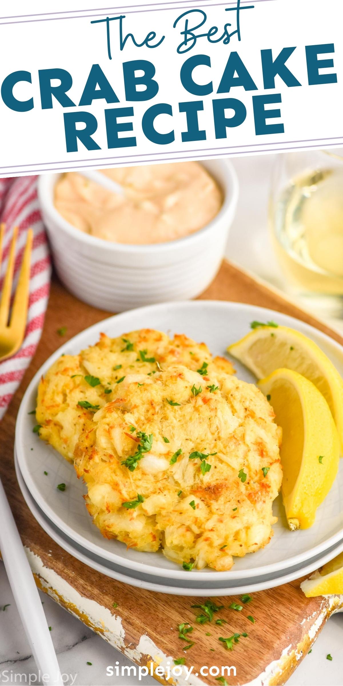 Crab Cakes - Simple Joy