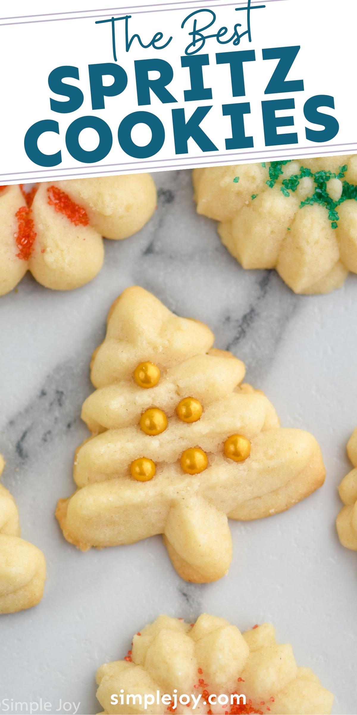 Spritz Cookies - Simple Joy