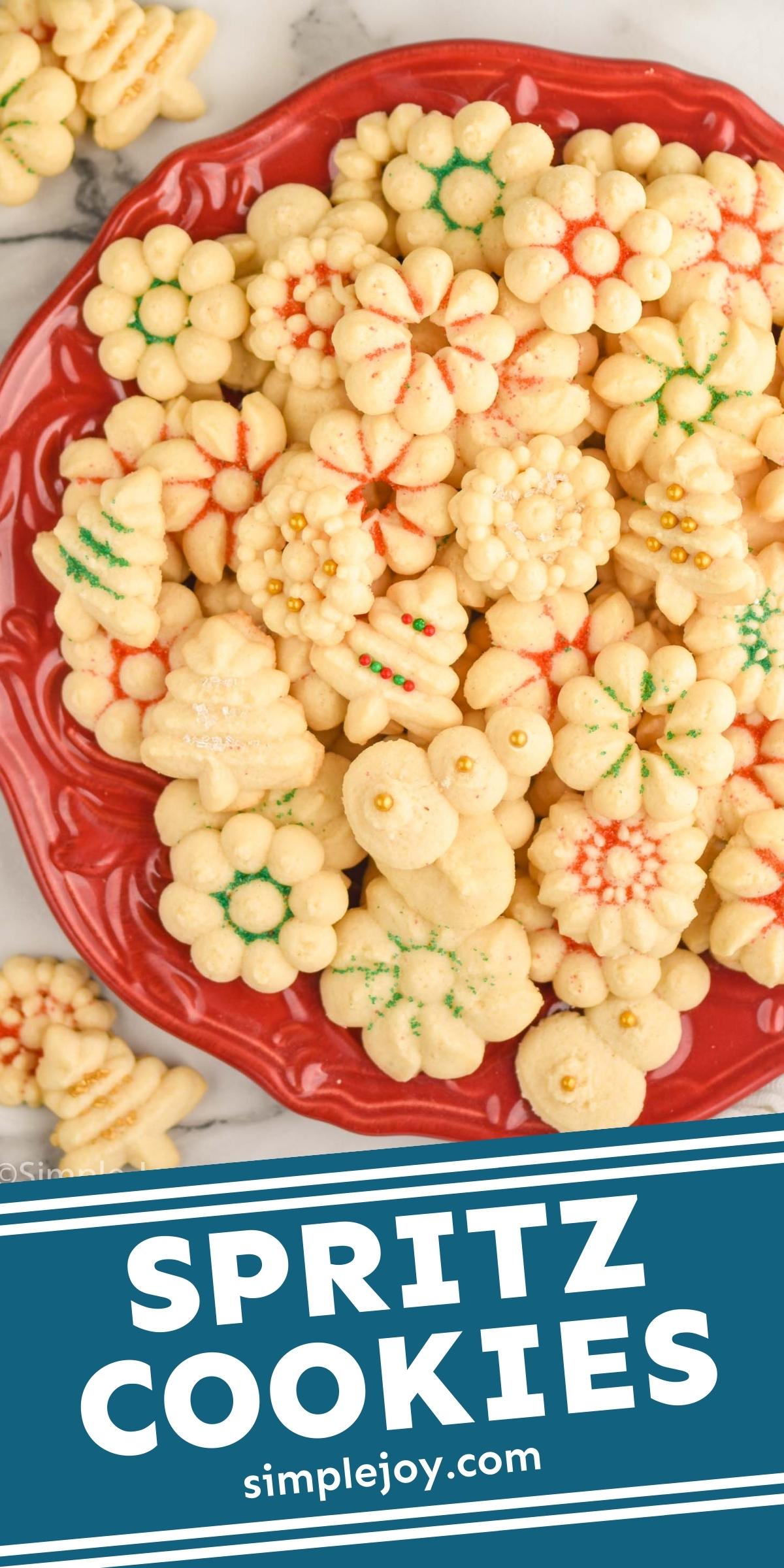 Spritz Cookies - Simple Joy
