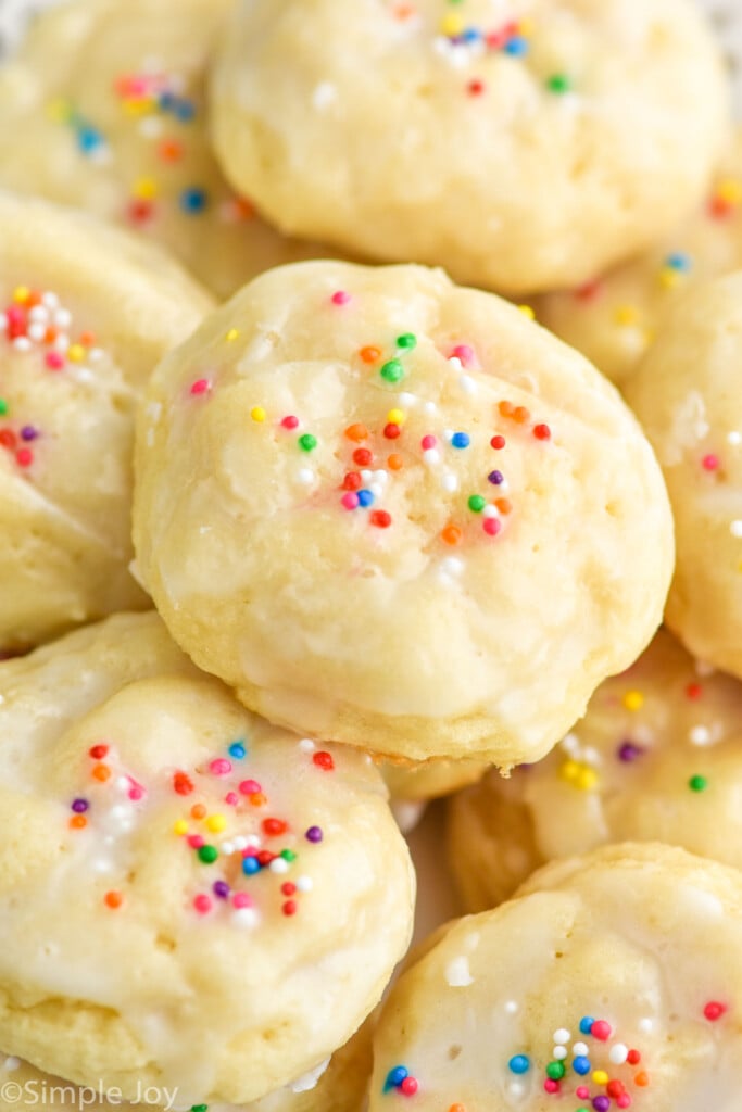 ricotta cookies with sprinkles