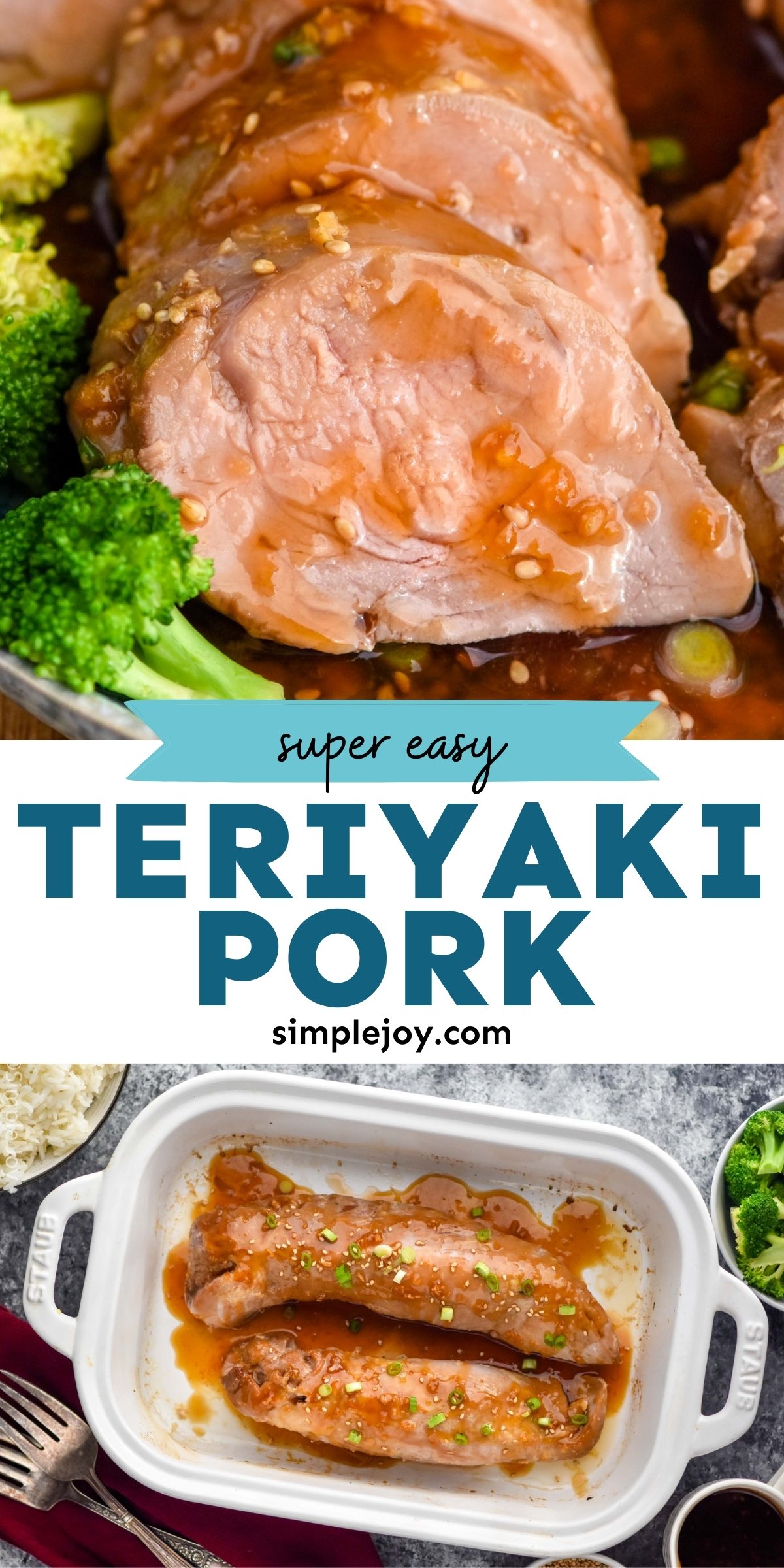 Teriyaki Pork Tenderloin - Simple Joy
