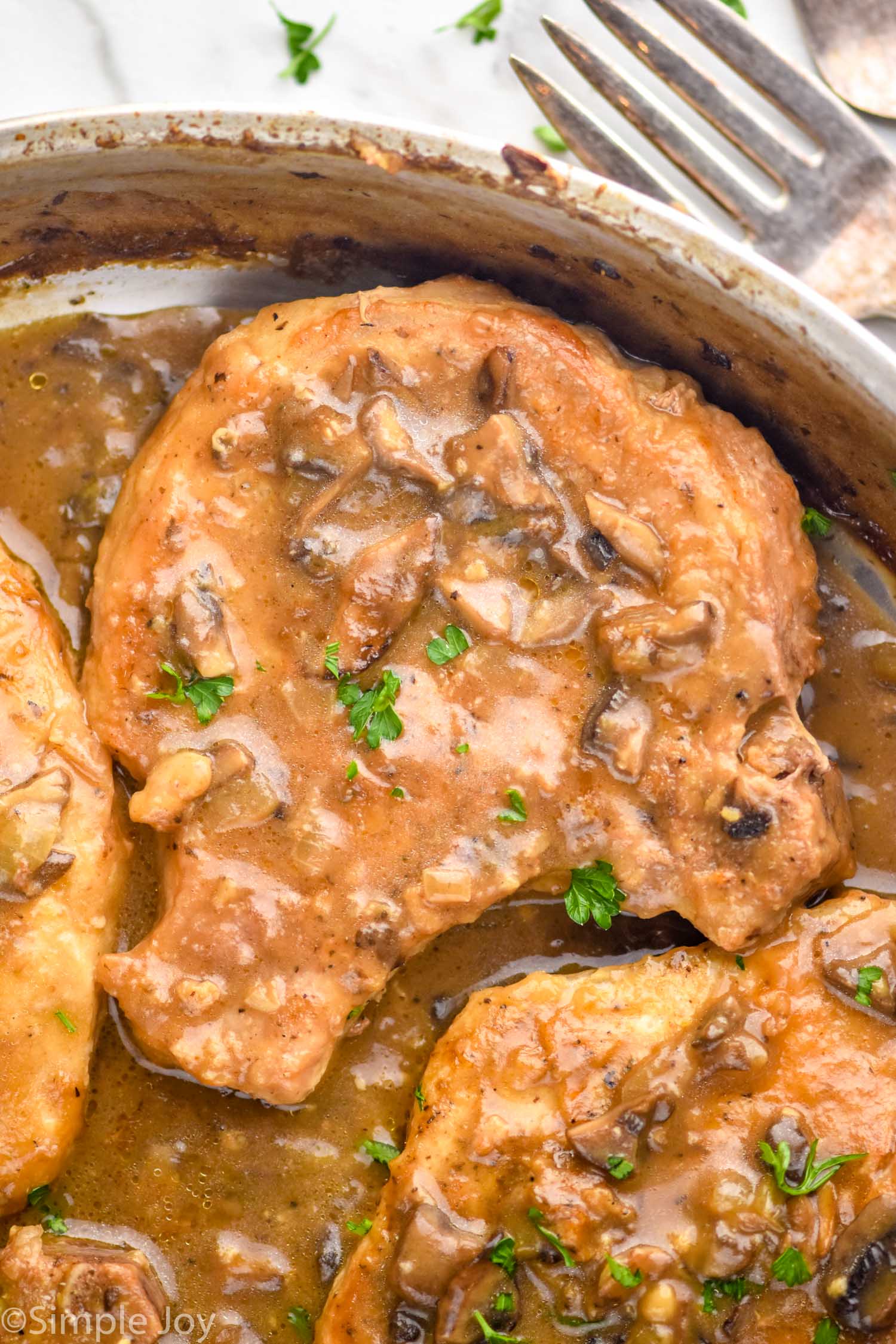 Cajun Smothered Pork Chops