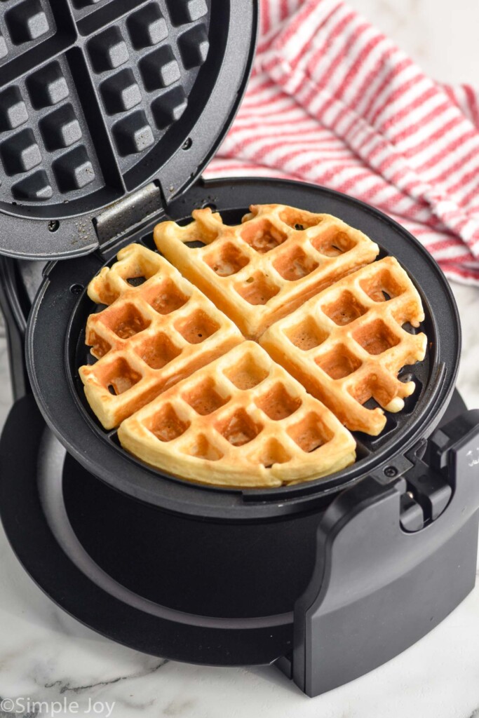 Photo of Buttermilk Waffles in waffle maker