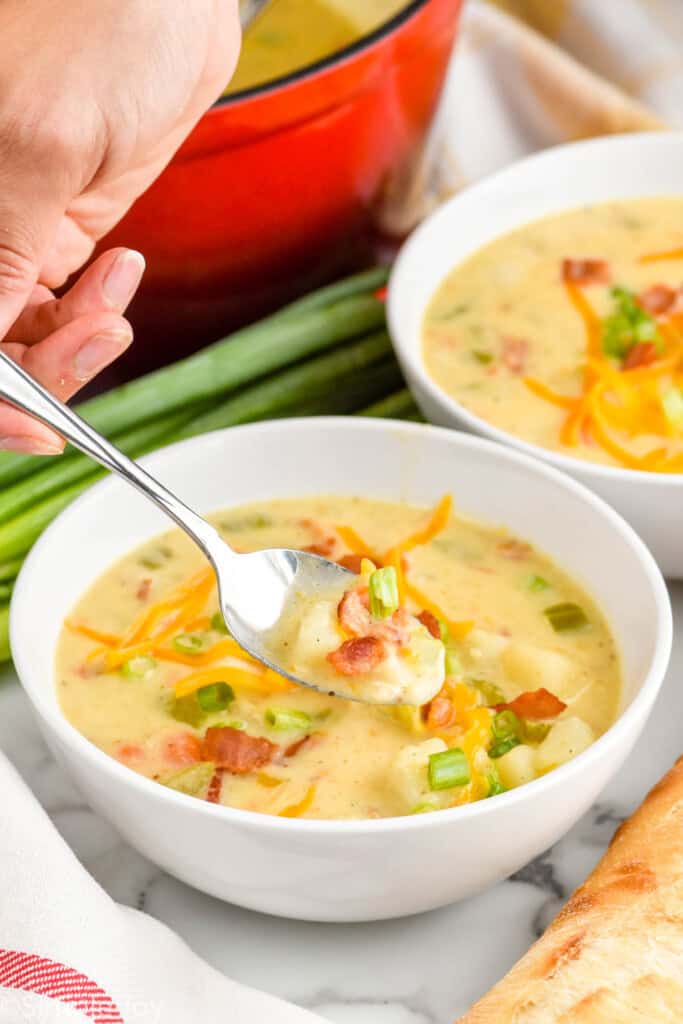 Creamy Potato Soup - 18