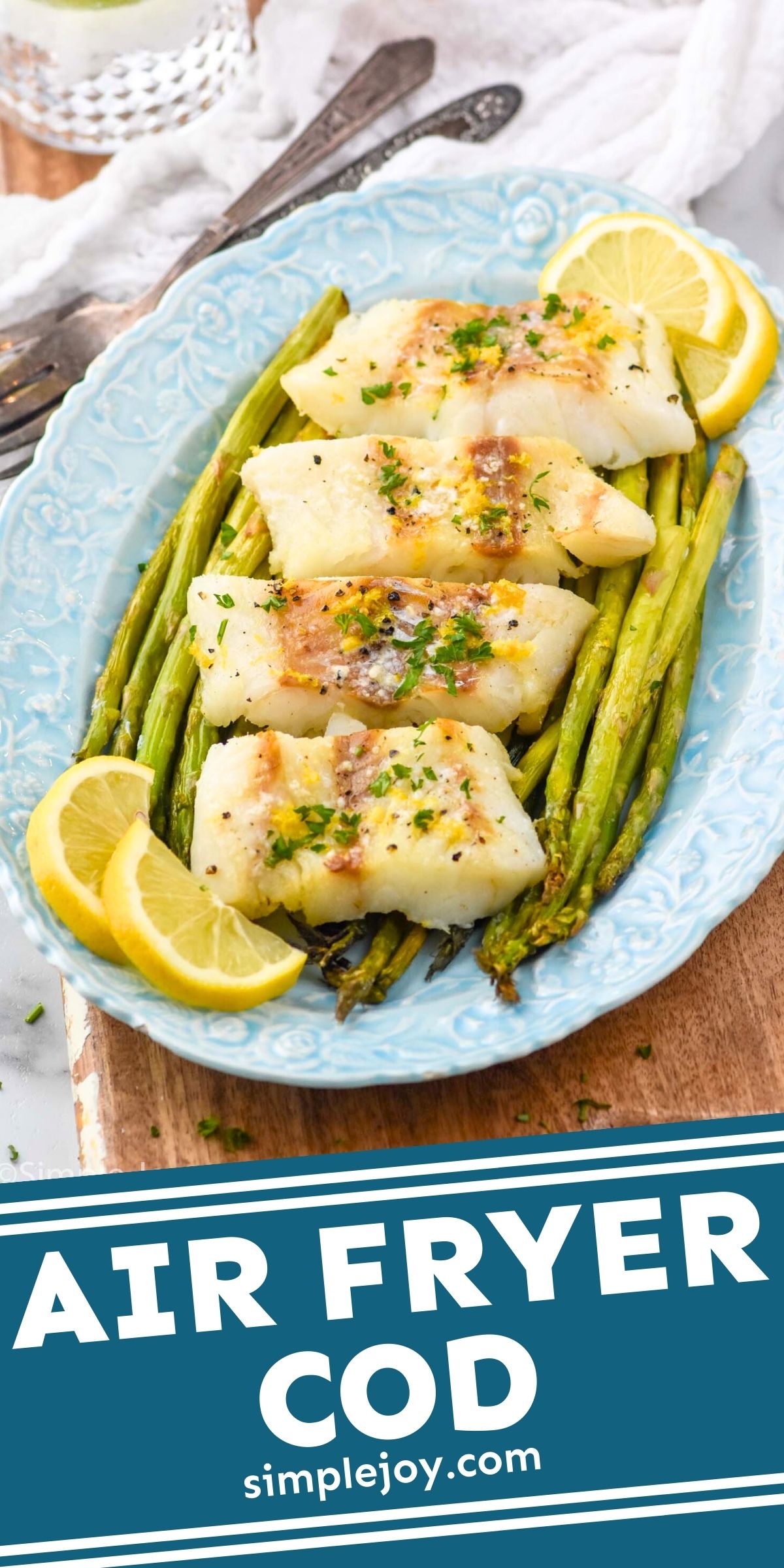 Air Fryer Cod - Simple Joy