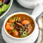bowls of Black Bean Soup with Andouille - 9