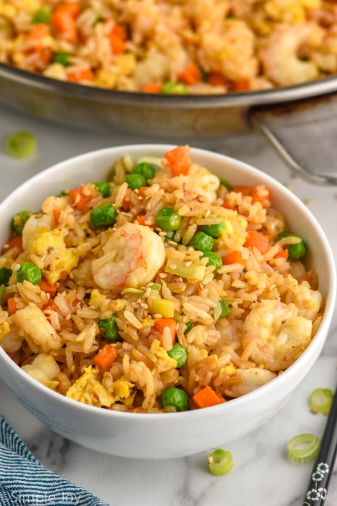 Bowl of Shrimp Fried Rice