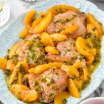 Platter with Peach Jalapeño Tuna Steaks - 9