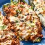 Close up photo of Stuffed Poblano Peppers - 19