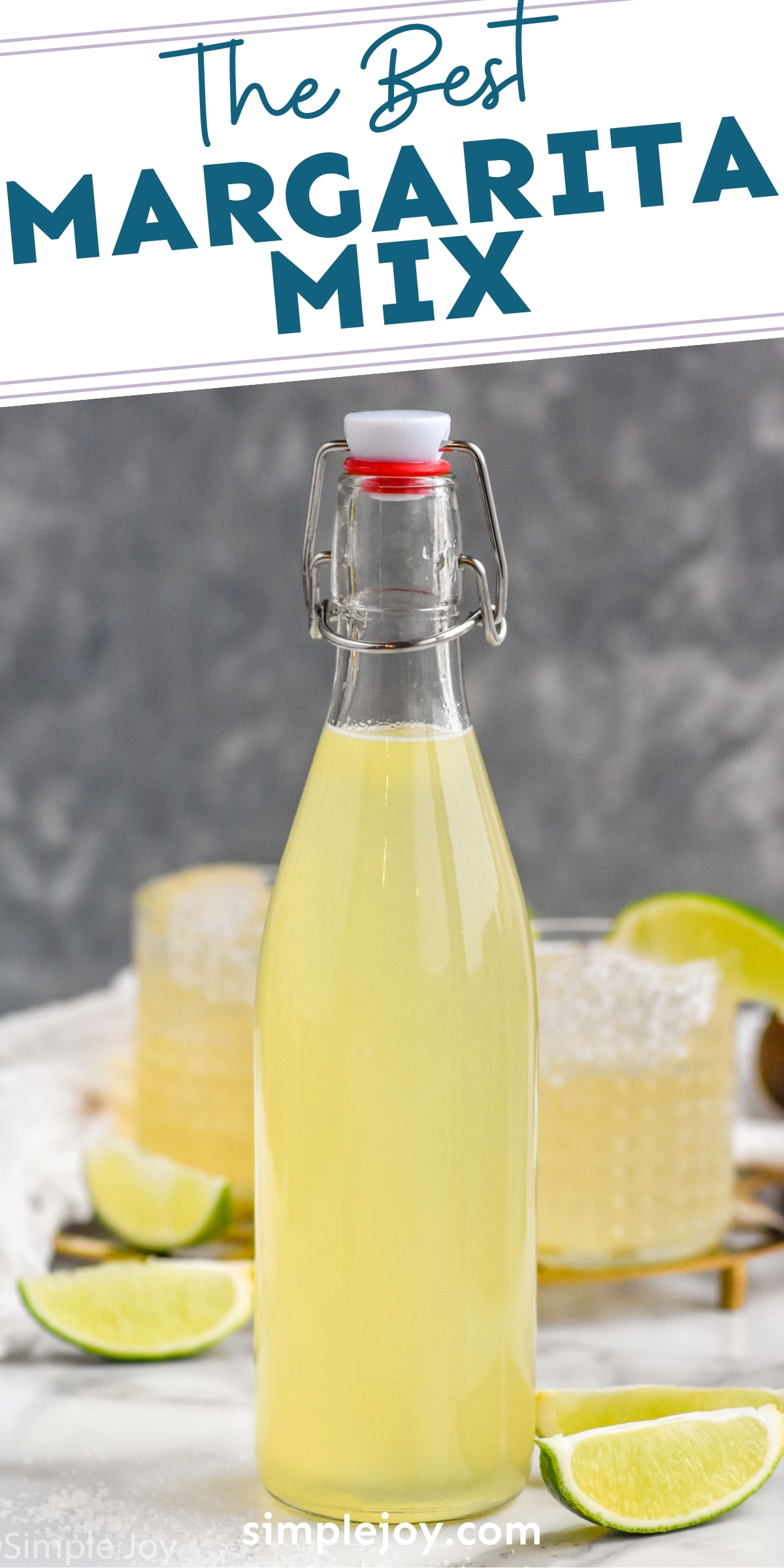 Margarita Mix Simple Joy Margarita Mix Pin 2
