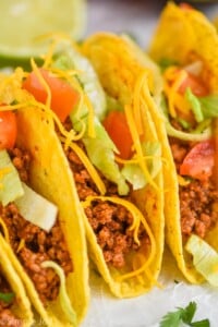 Tacos made with Taco Meat recipe
