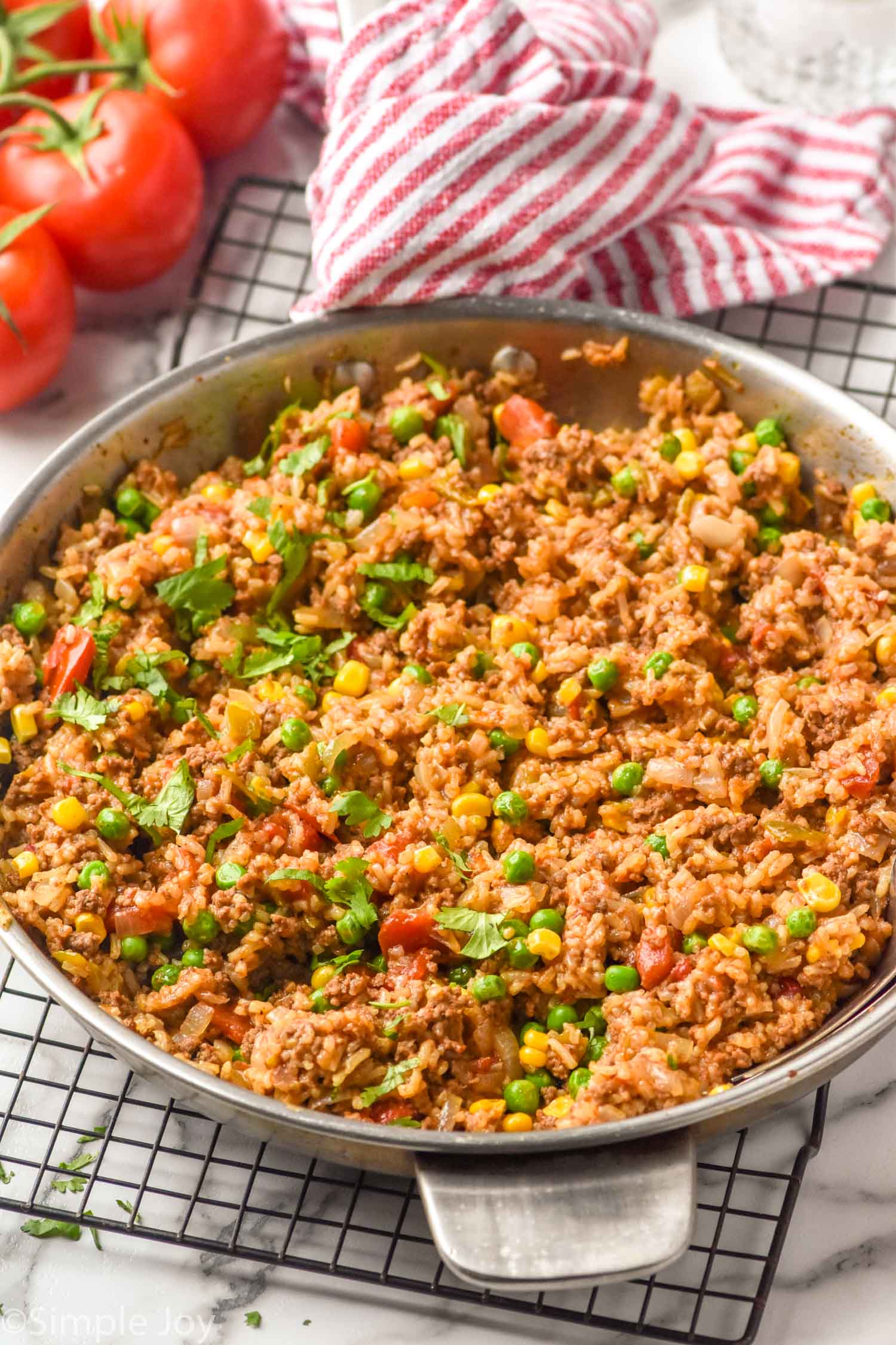 Tex Mex Ground Beef and Rice Simple Joy