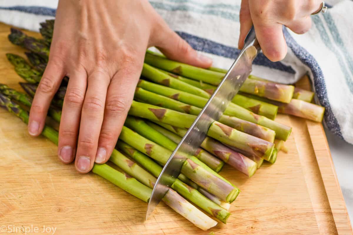 How to Cut Asparagus - Simple Joy