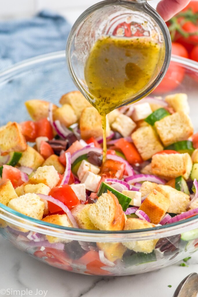Greek Panzanella Salad - 62