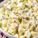 bowl of homemade potato salad - 12