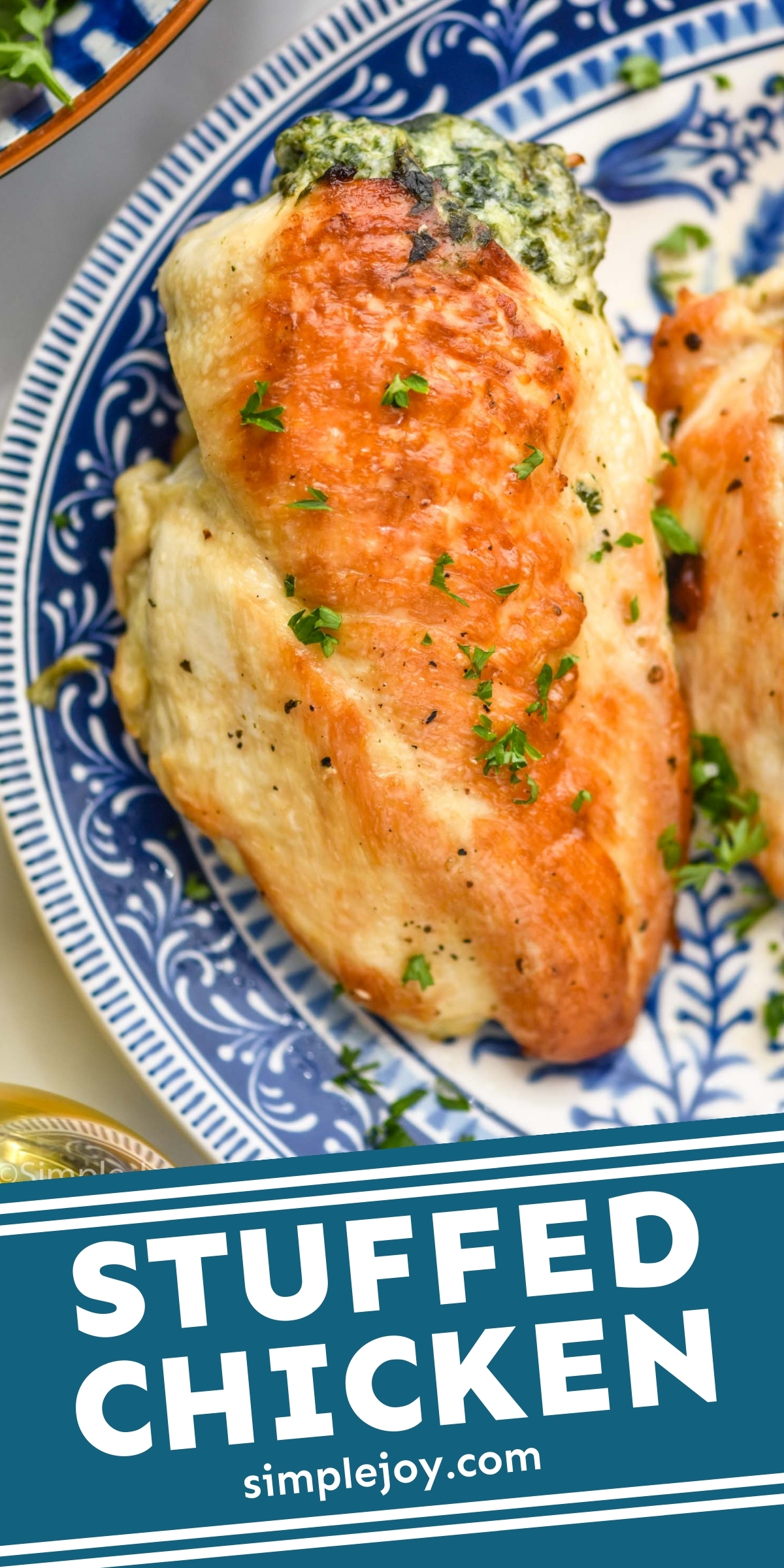 Stuffed Chicken Breast - Simple Joy