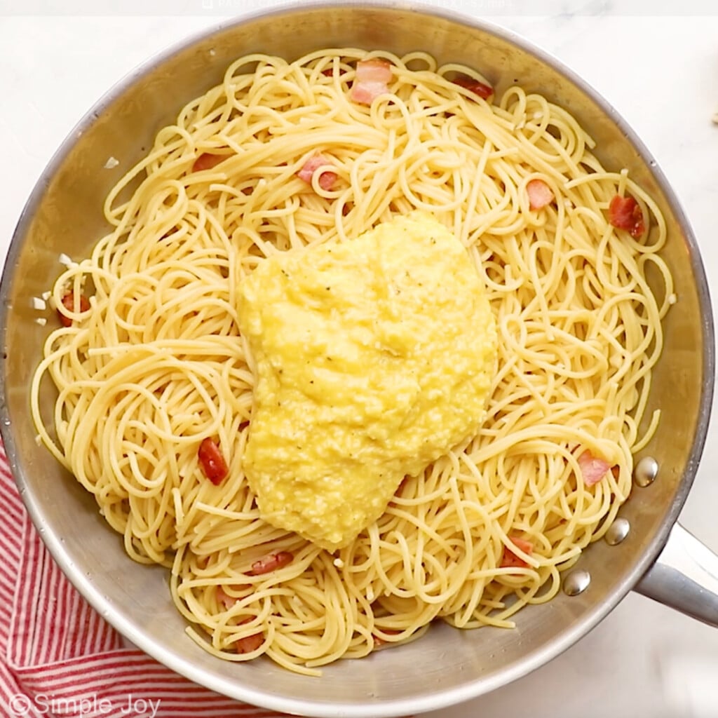 Easy Pasta Carbonara - 10