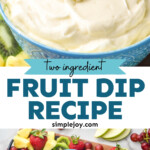 Two Ingredient Fruit Dip - 57