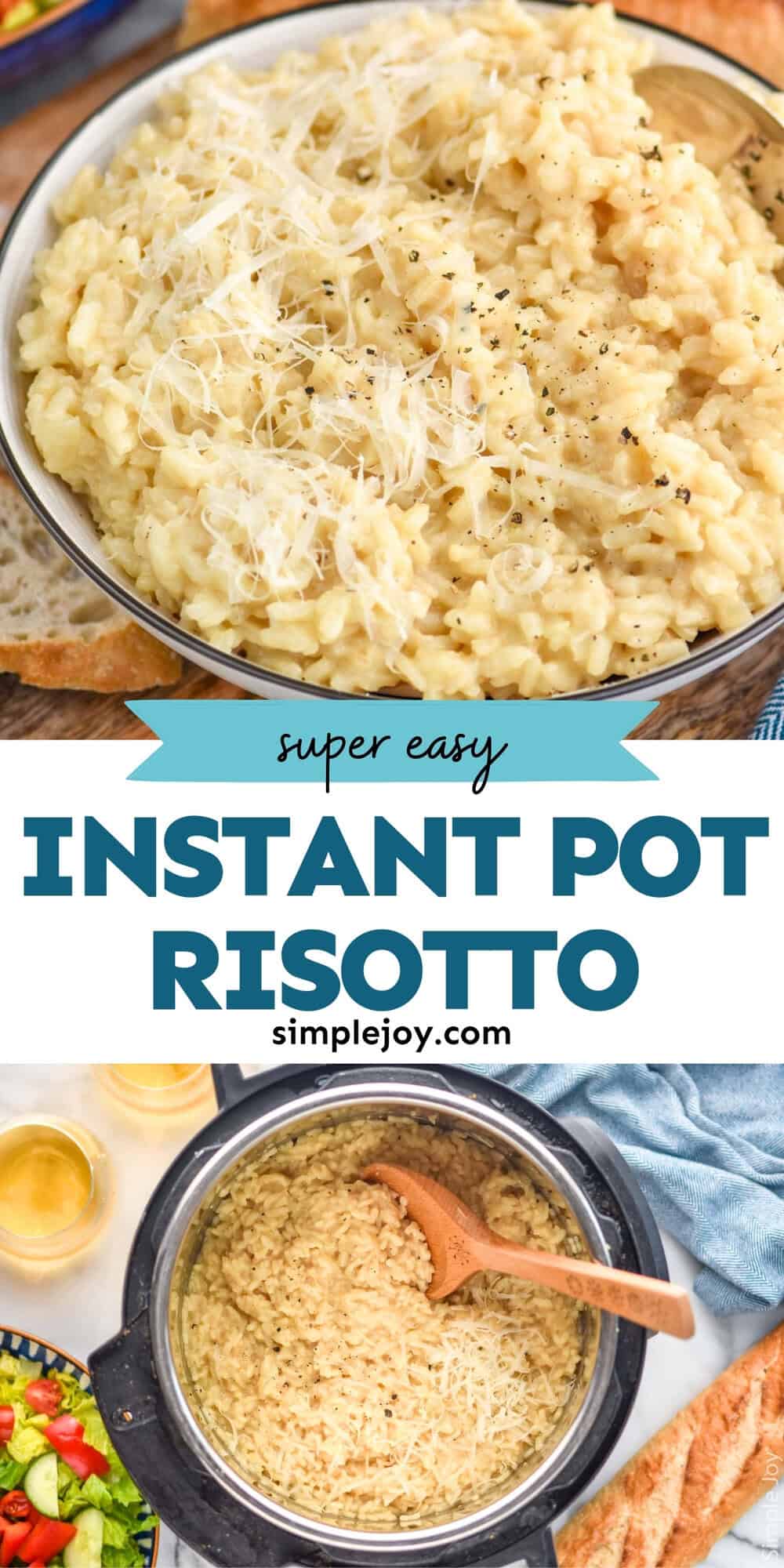 Fast Instant Pot Risotto - Simple Joy