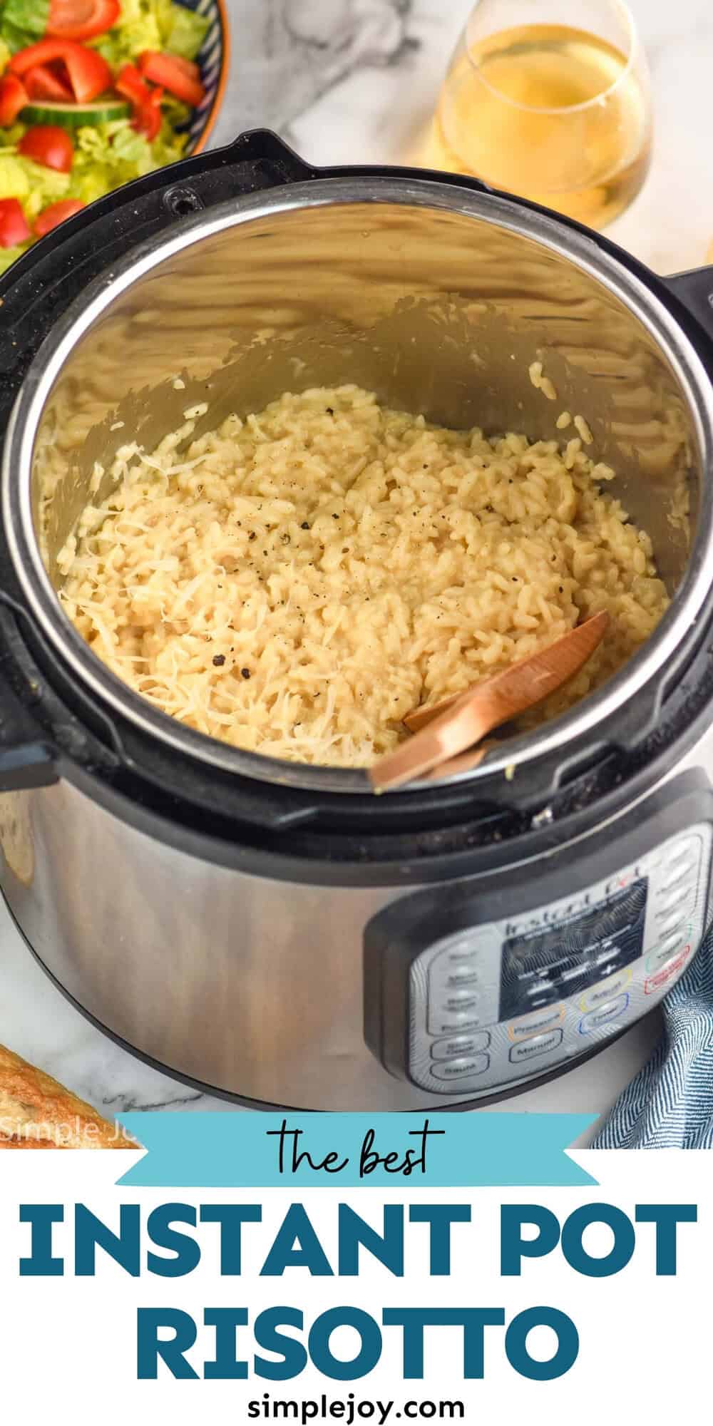 Fast Instant Pot Risotto - Simple Joy