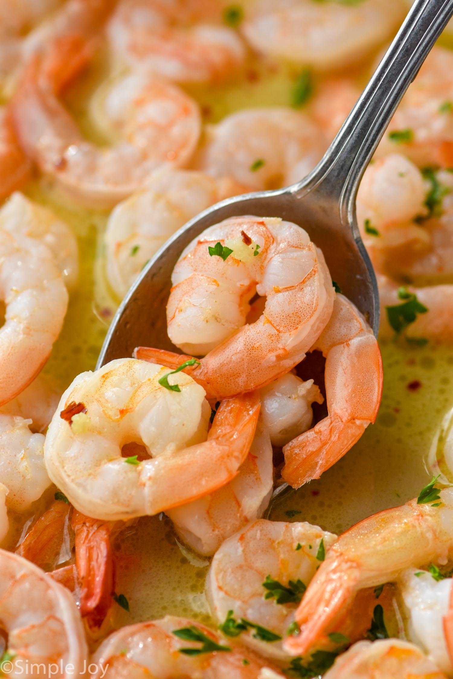 Garlic Butter Shrimp - Simple Joy
