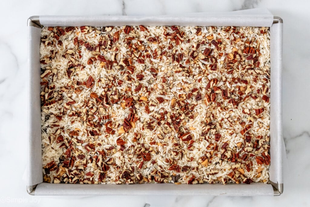 overhead of magic bars before they are baked