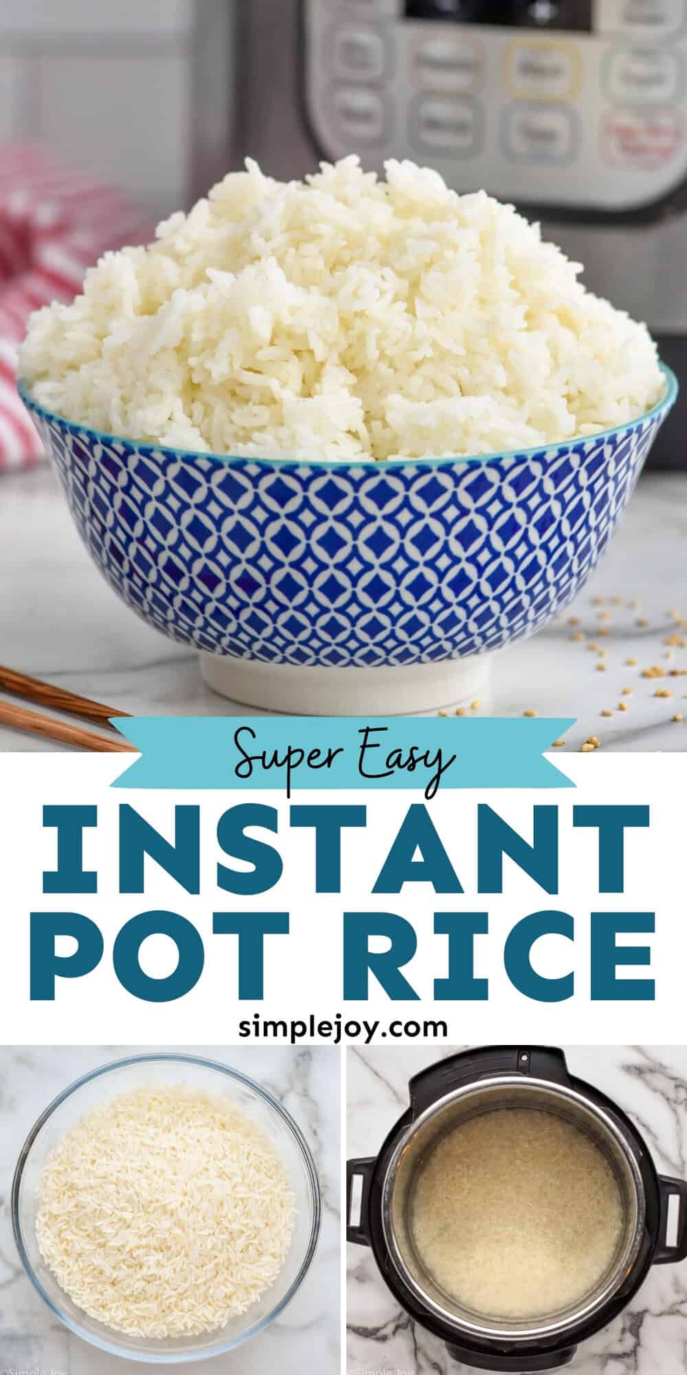 Instant Pot Rice - Simple Joy