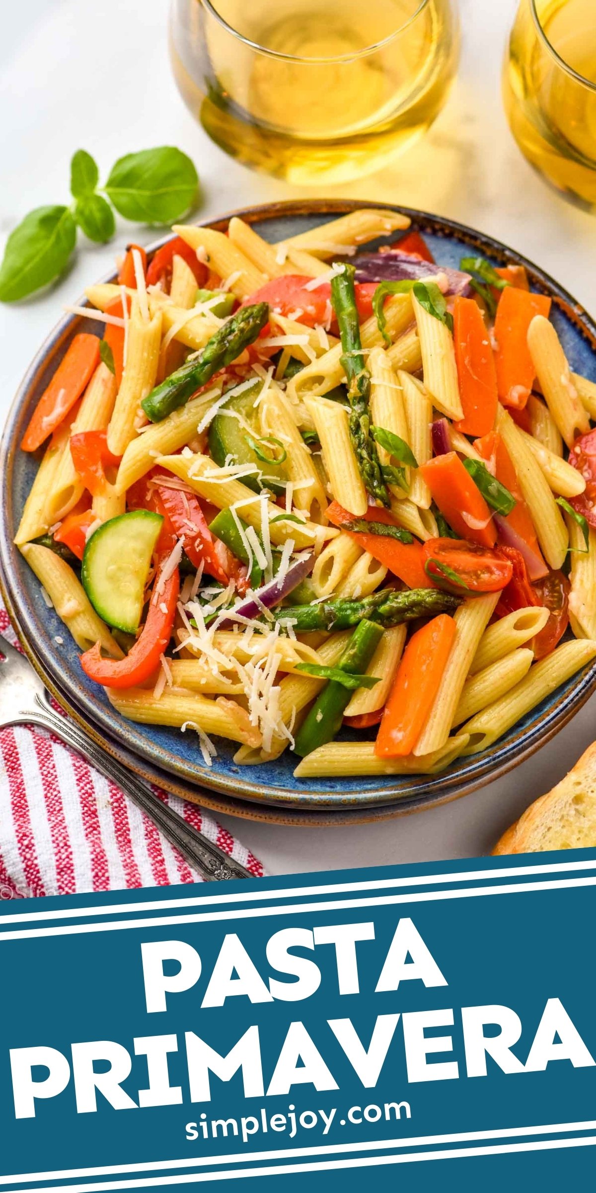 Pasta Primavera Simple Joy Pasta Primavera Pin