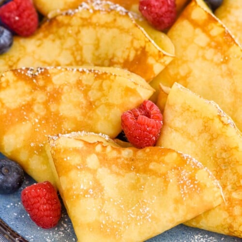 Simple Easy Crepe Recipe - Simple Joy