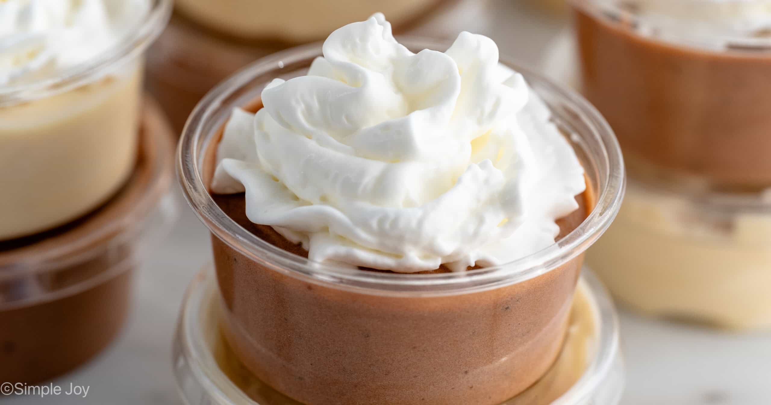 Pudding Super Simple Pudding Shots - Simple Joy