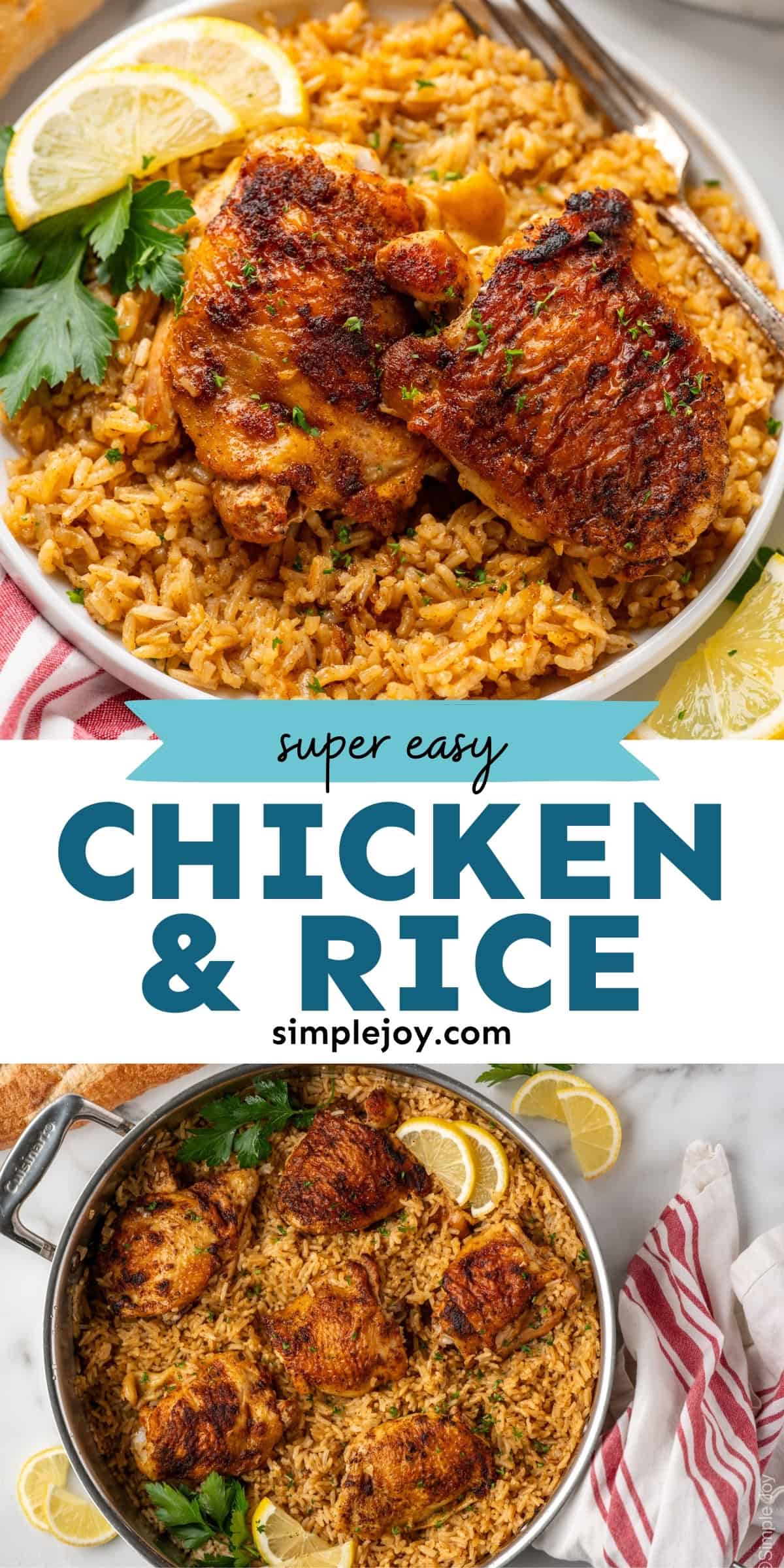 Chicken Kitchen Rice Perfect One Pot Chicken and Rice - Simple Joy