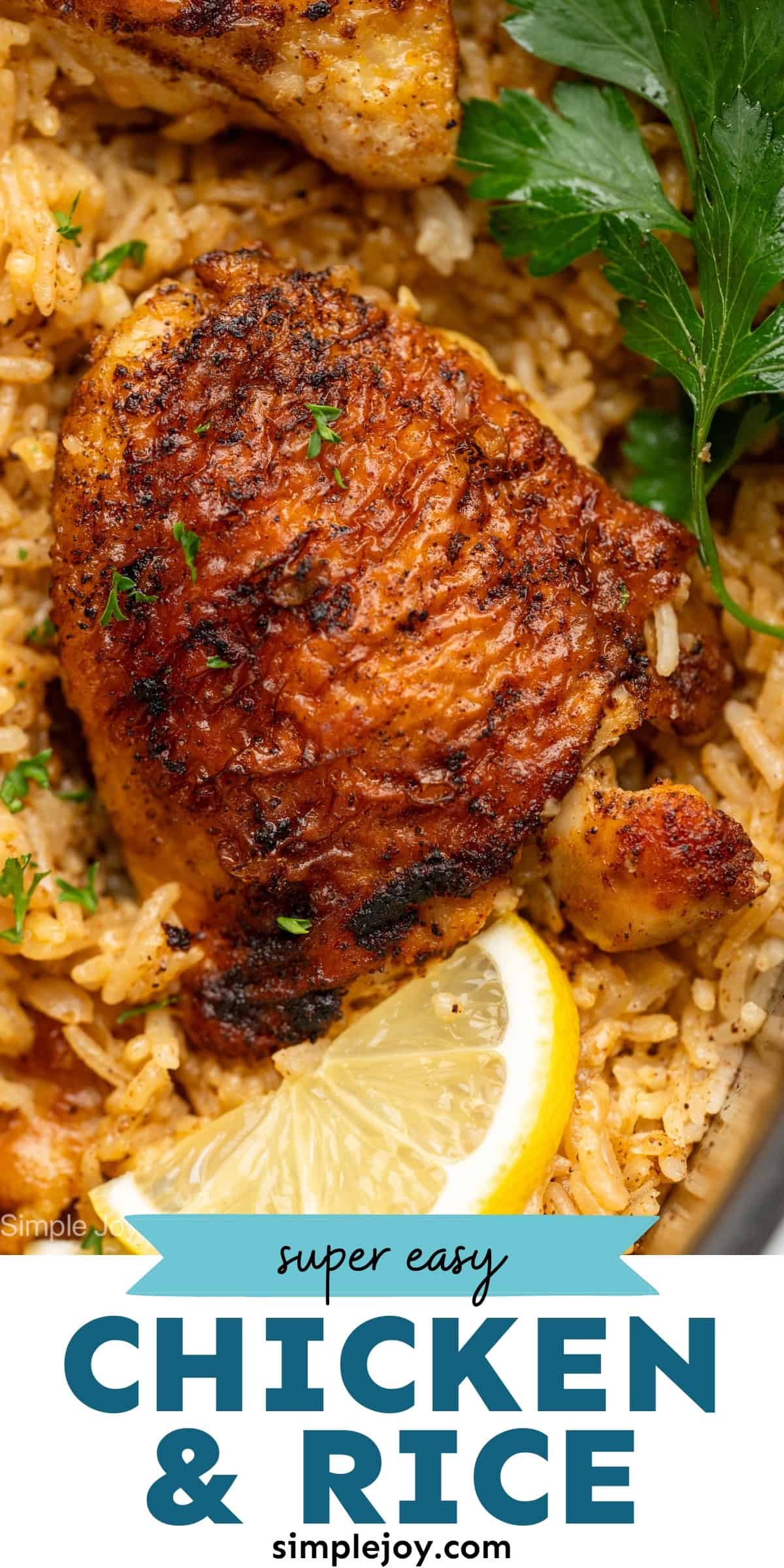 Perfect One Pot Chicken and Rice - Simple Joy
