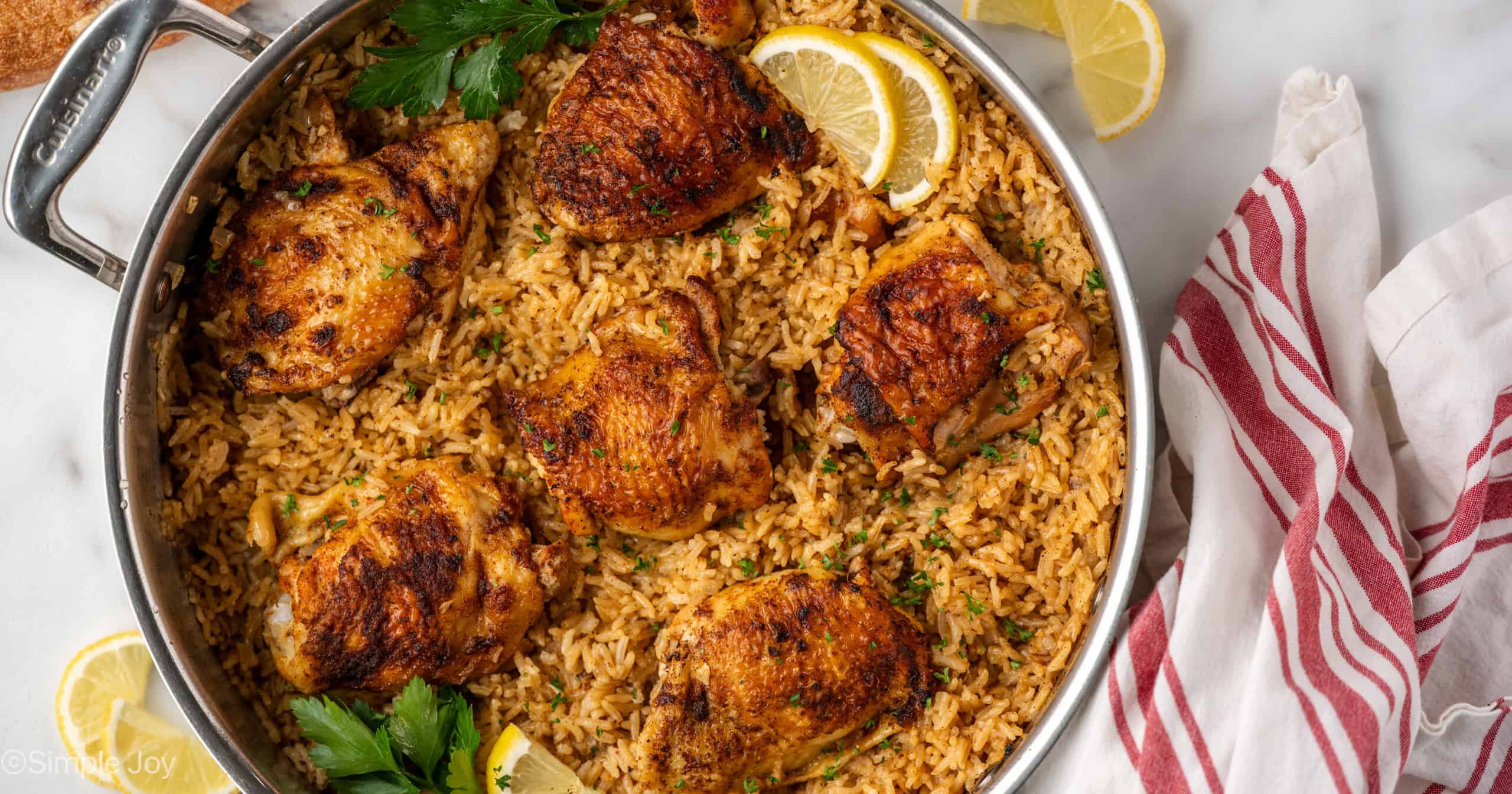 Perfect One Pot Chicken and Rice - Simple Joy